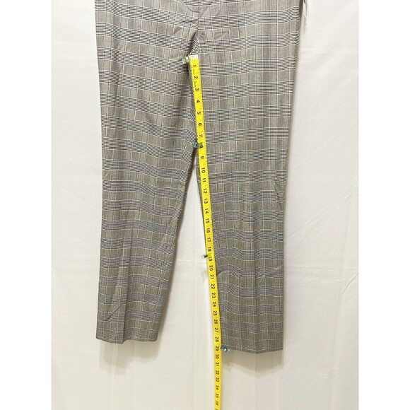 Nine‎ West Womens 10 Skinny Black White Checkered Pants Slacks NWT - Picture 5 of 11